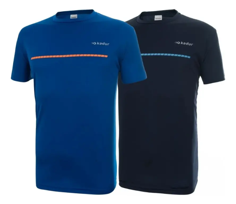 Remera Deportiva Kadur x2 Unidades