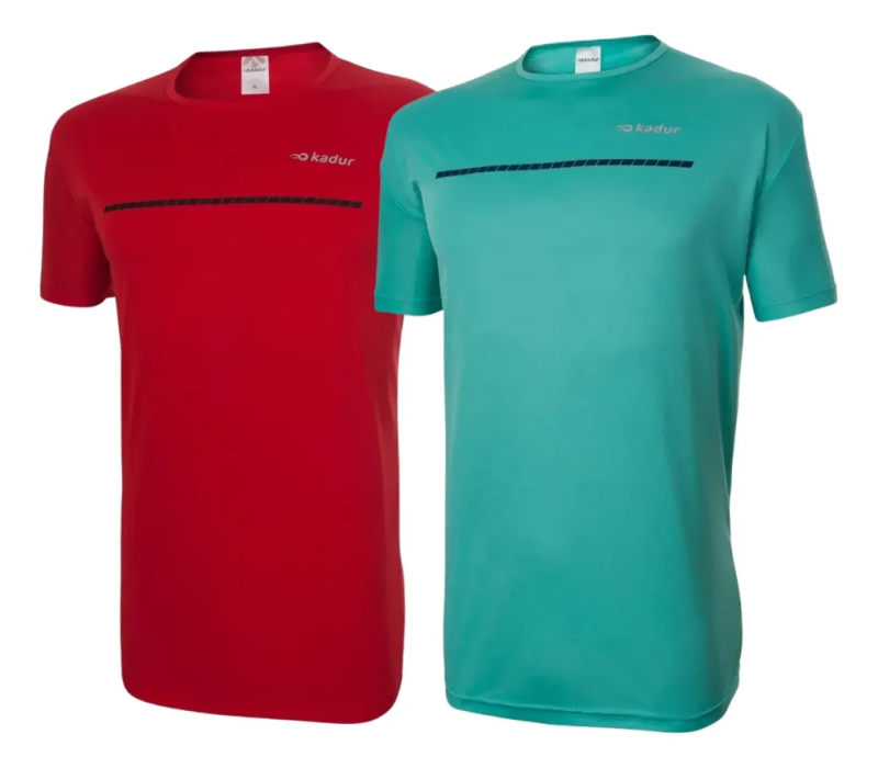 Remera Deportiva Kadur x2 Unidades