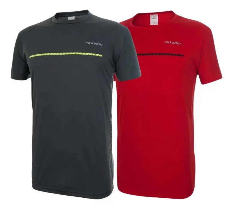 Remera Deportiva Kadur x2 Unidades