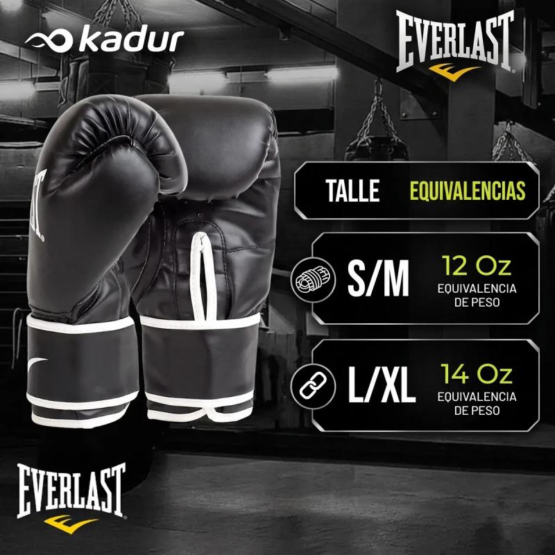 Bolsa Boxeo Everlast 90 Cm Guantes Core 2 Kit