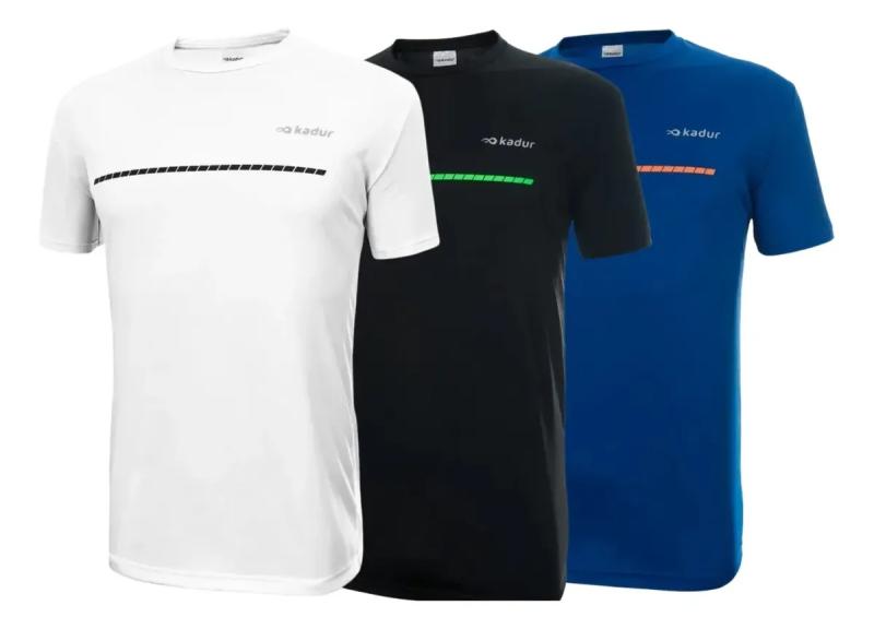 Remera Deportiva Kadur x3 Unidades