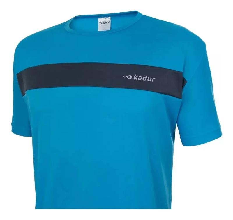 Remera Deportiva Hombre Combinada Kadur x2