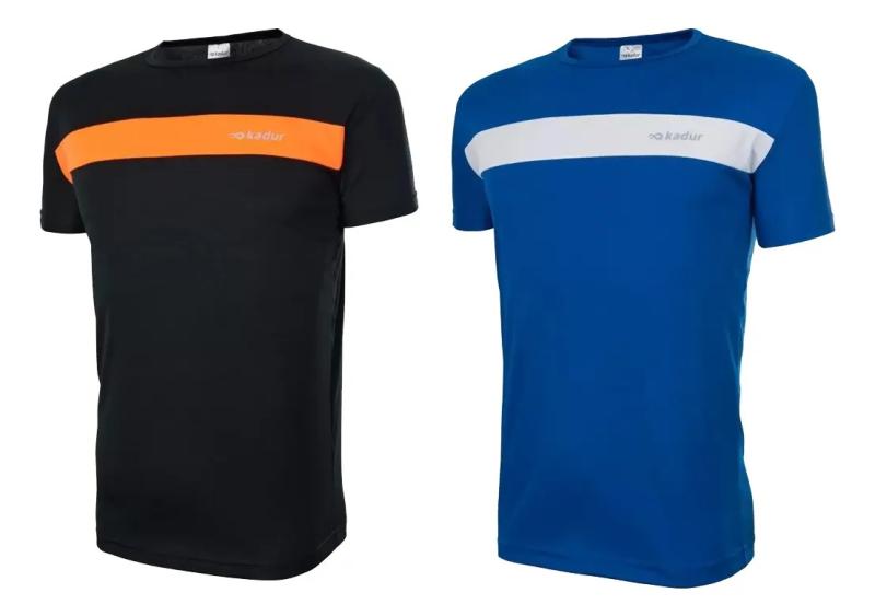 Remera Deportiva Hombre Combinada Kadur x2