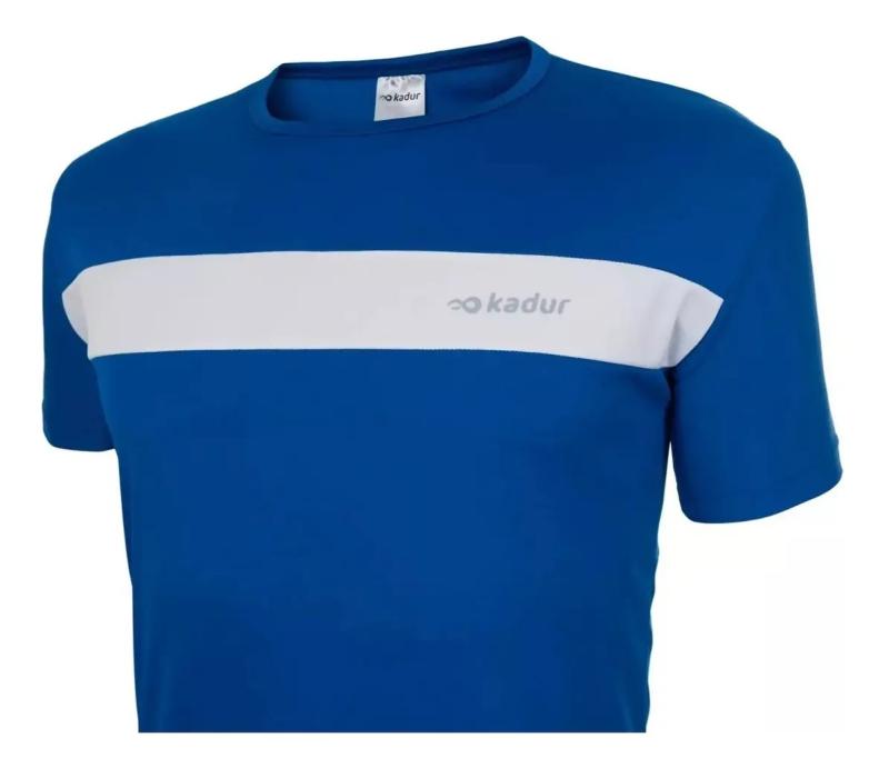 Remera Deportiva Hombre Combinada Kadur x2