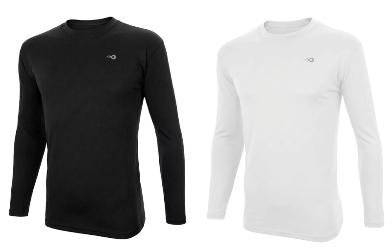 Remera Deportiva Manga Larga Hombre Kadur X2