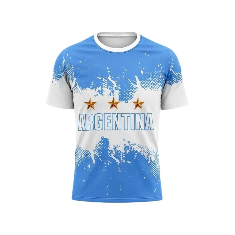 Pack X10 Camisetas Futbol Argentina Para Sublimar Kadur