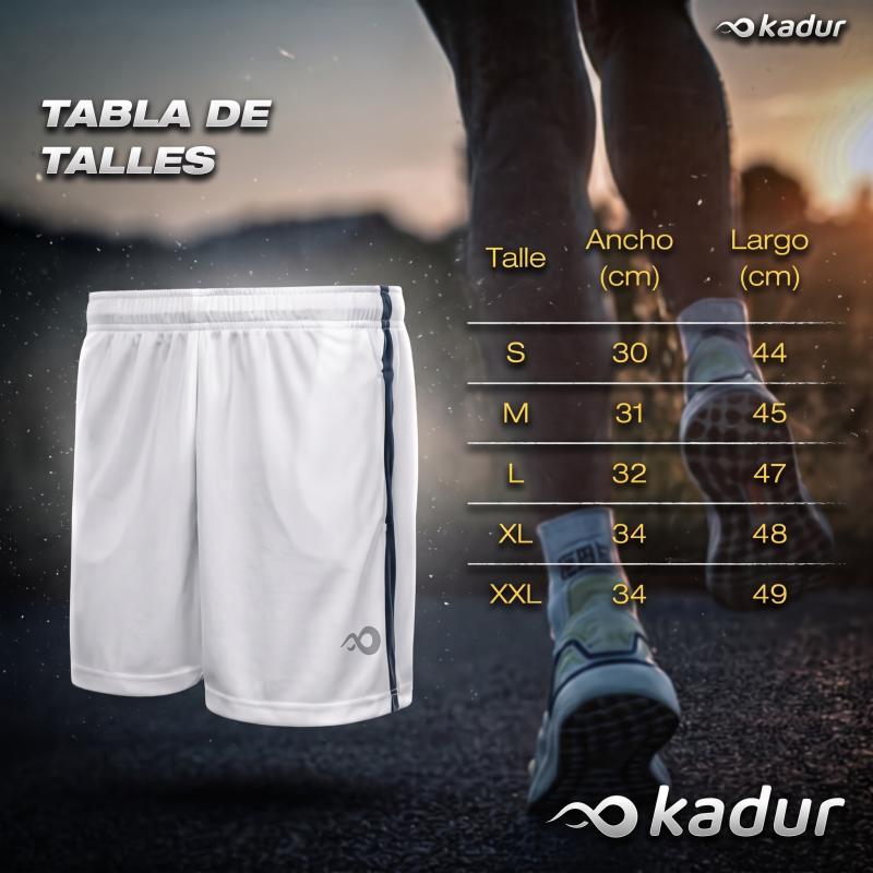 Short Running Hombre Bolsillos Combo X3