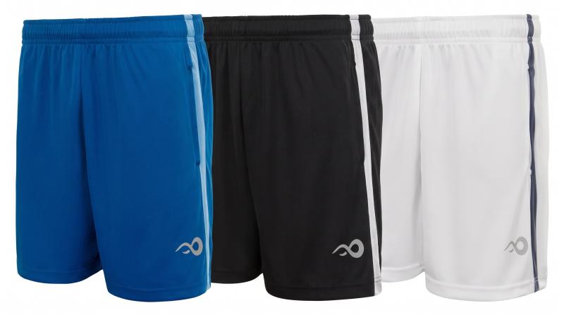 Short Running Hombre Bolsillos Combo X3