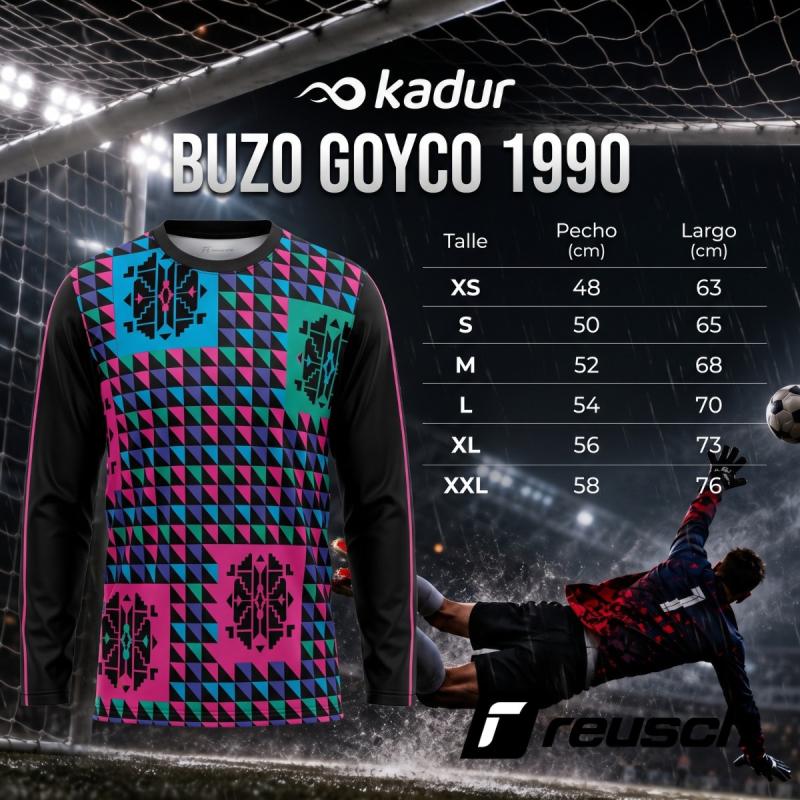 Buzo Arquero Reusch Retro Goyco 90