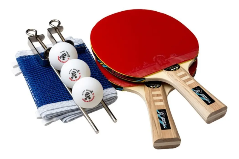 Set Ping Pong Giant Dragon Shark + Red