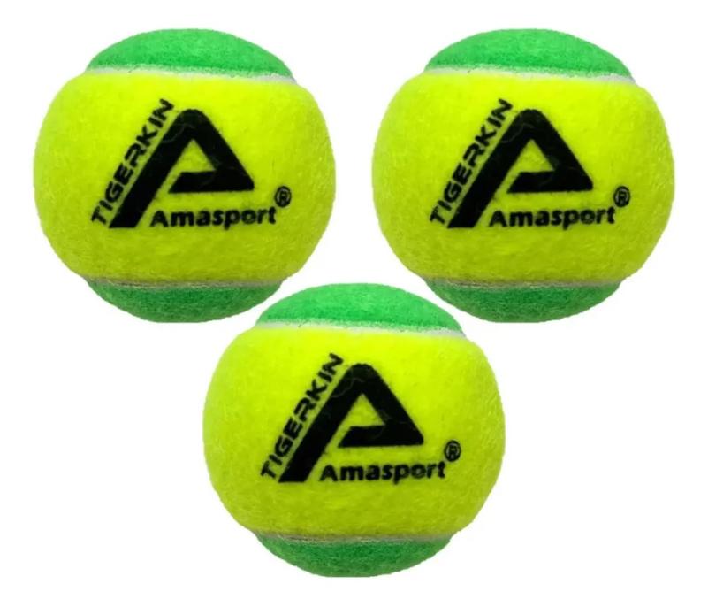 Pelota Tenis Amasport Stage 1 Tigerking Baja Presión X3