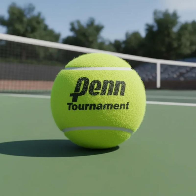 Pelota Tenis Penn Tournament Sueltas X10 Sello Verde