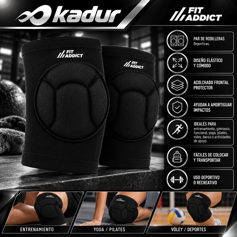 RODILLERA ACOLCHADA FIT ADDICT