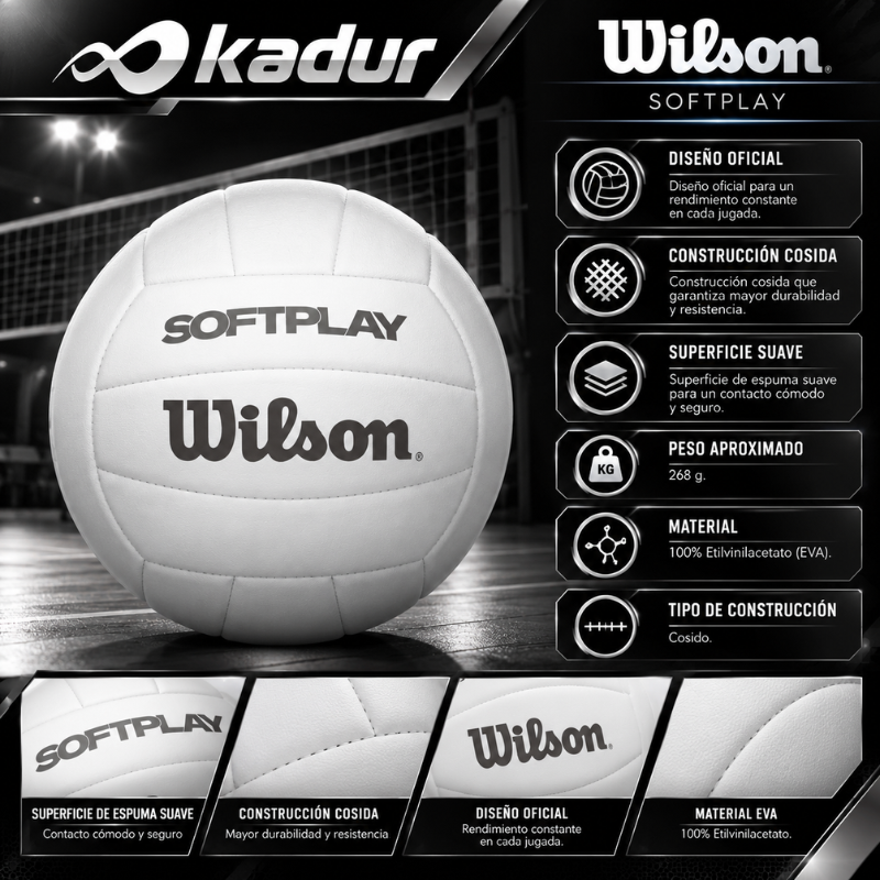 Pelota Voley Wilson Soft Play