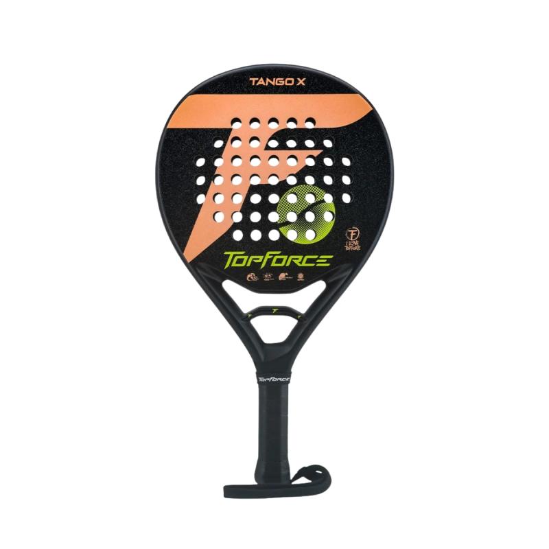Paleta Padel Top Force Tango X Carbono Fibra Vidrio