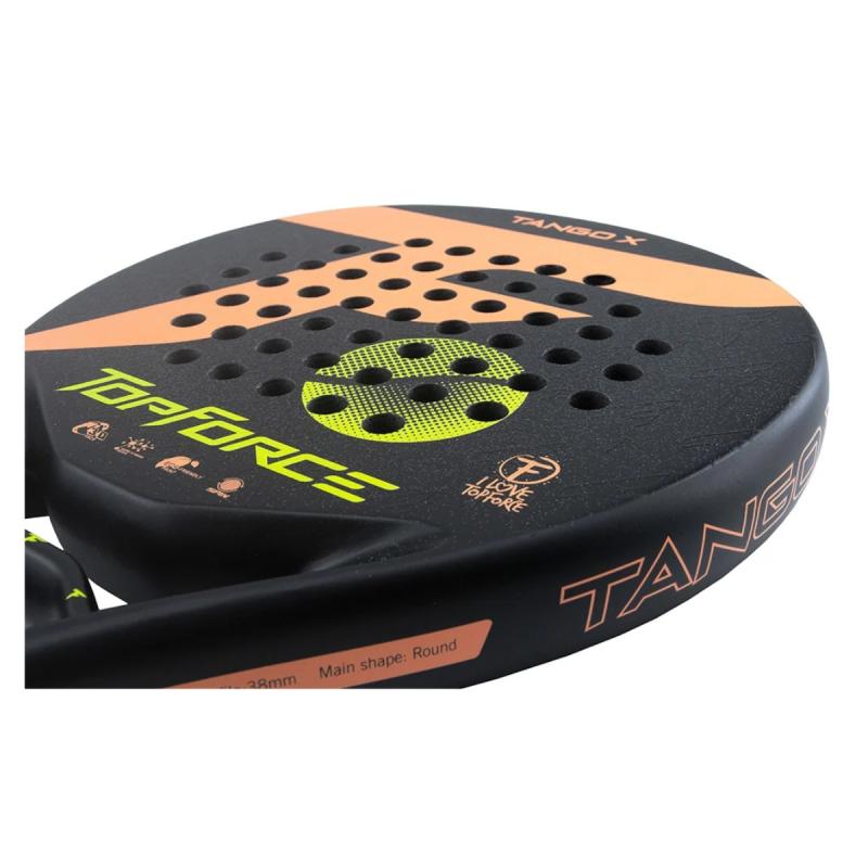 Paleta Padel Top Force Tango X Carbono Fibra Vidrio