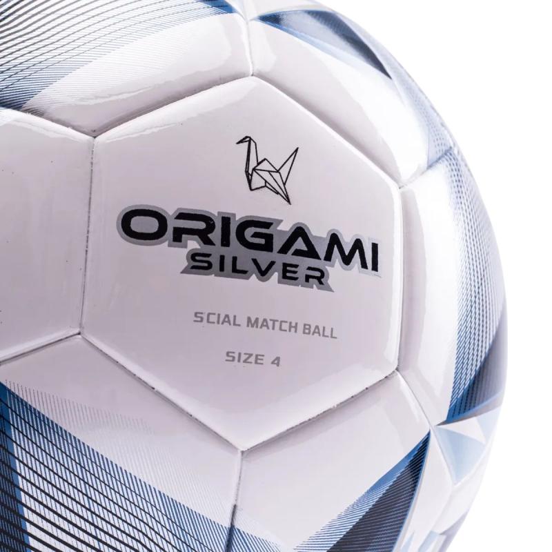 Pelota Futsal N°4 Nassau Origami Silver