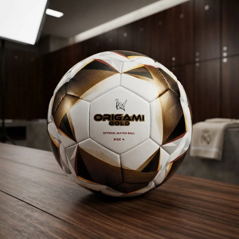 Pelota Futsal N°4 Nassau Origami Gold