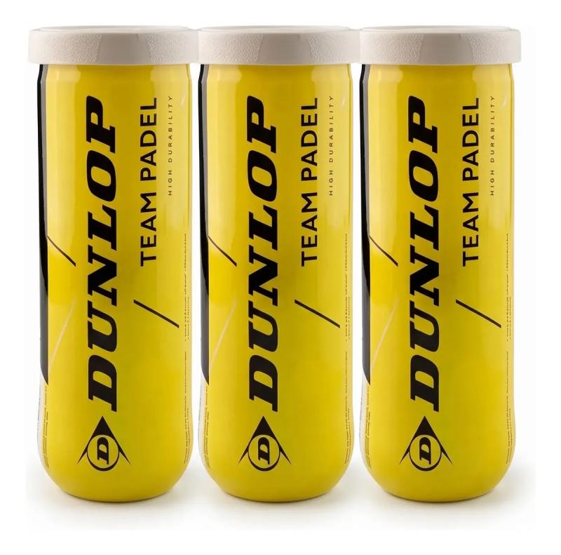 Tubos Padel Dunlop Team x3
