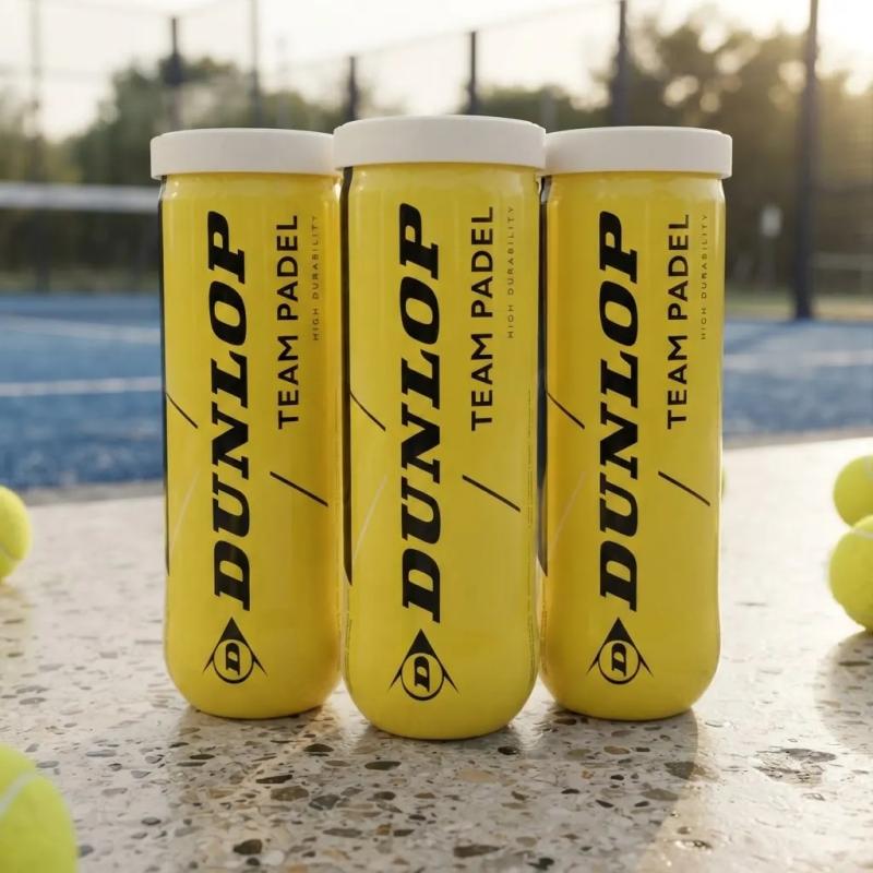 Tubos Padel Dunlop Team x3