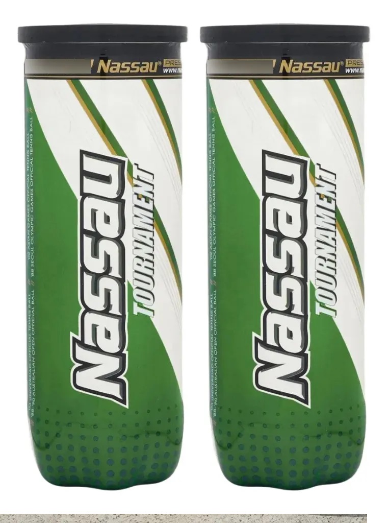 Tubos Tenis Nassau Tournament x2