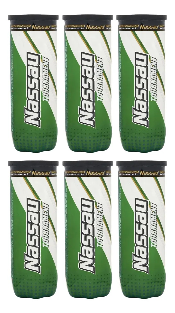 Tubos Tenis Nassau Tournament x6