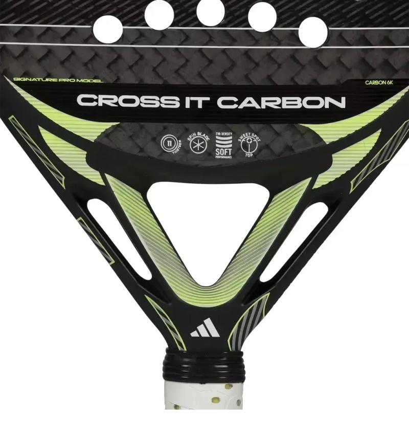 Paleta Padel Adidas Cross IT Carbon 3.5 6K