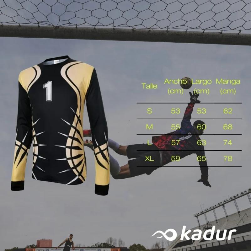 Buzo Arquero Retro futbol Protecciones