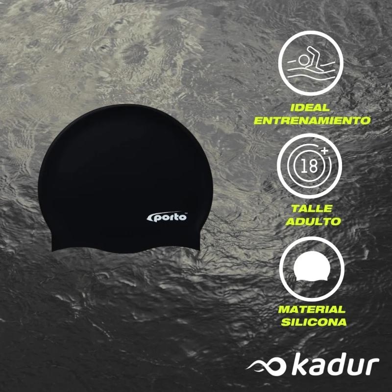 Gorro Natación Silicona Sporto