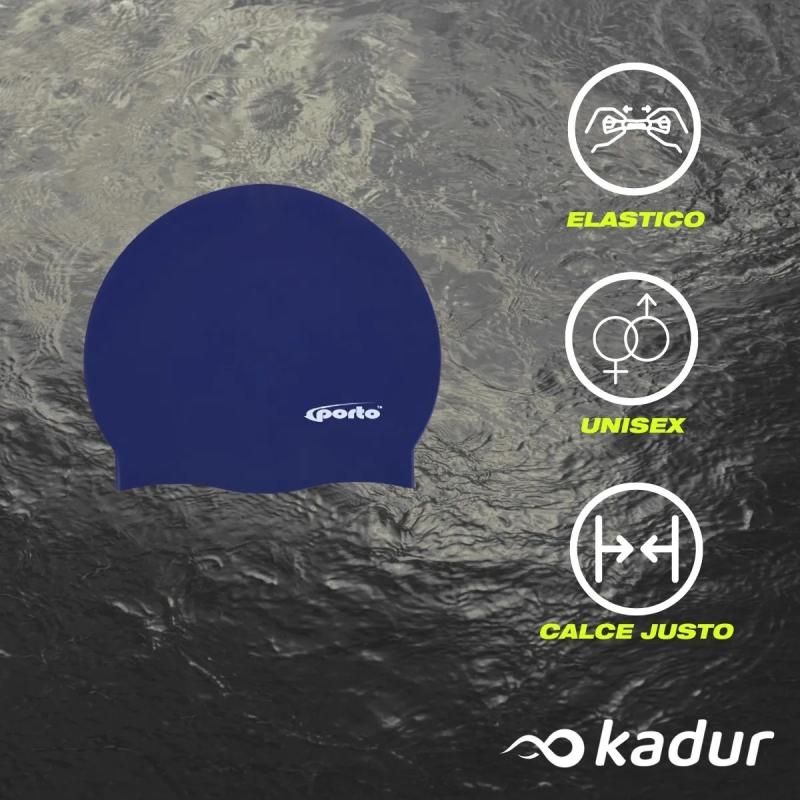 Gorro Natación Silicona Sporto