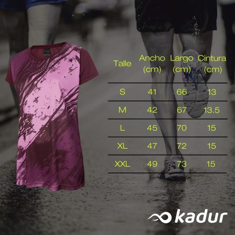 Camiseta Padel Mujer Kadur