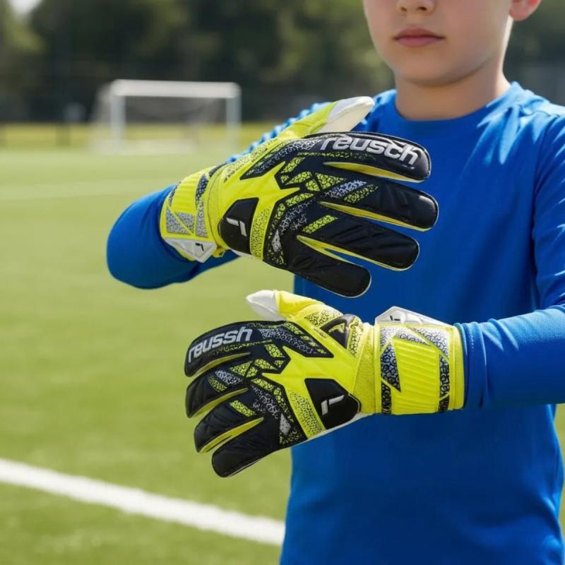 Guantes Arquero Reusch Attrakt Storm Gold