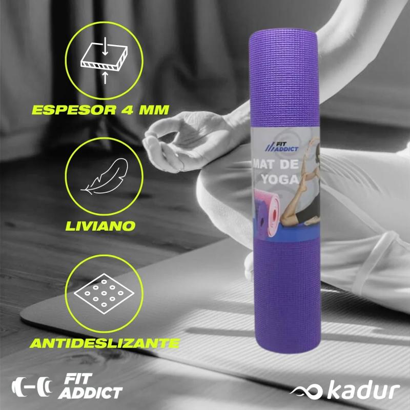 Mat Yoga 4 mm Pvc