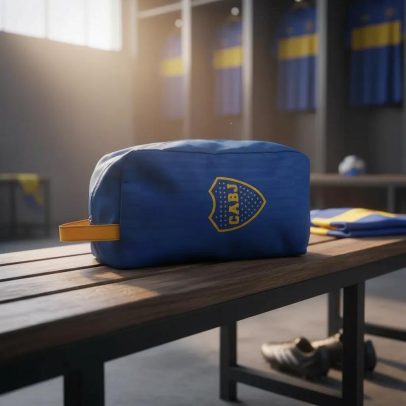 Bolso Botinero Boca Juniors Licencia Oficial