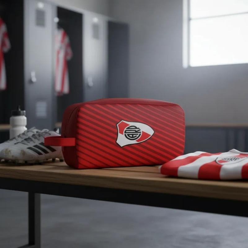 Bolso Botinero River Plate Estadios