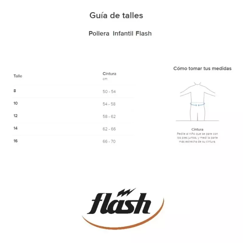 Pollera Calza Hockey Junior Flash