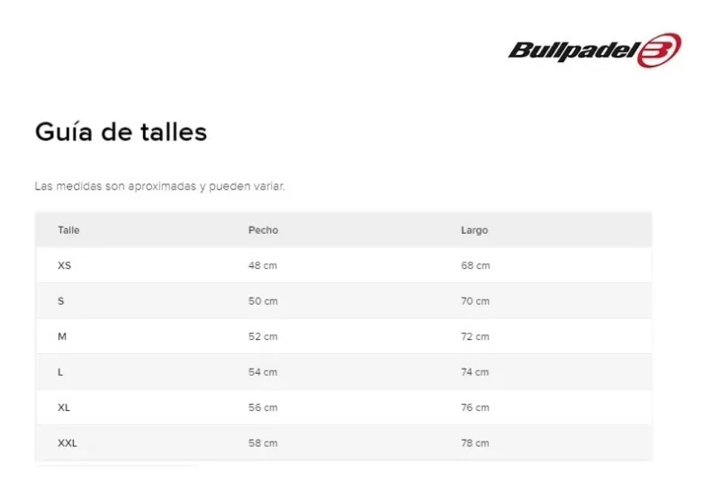 Remera Deportiva Bullpadel