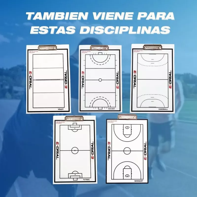 Pizarra Deportiva Tecnico Drial