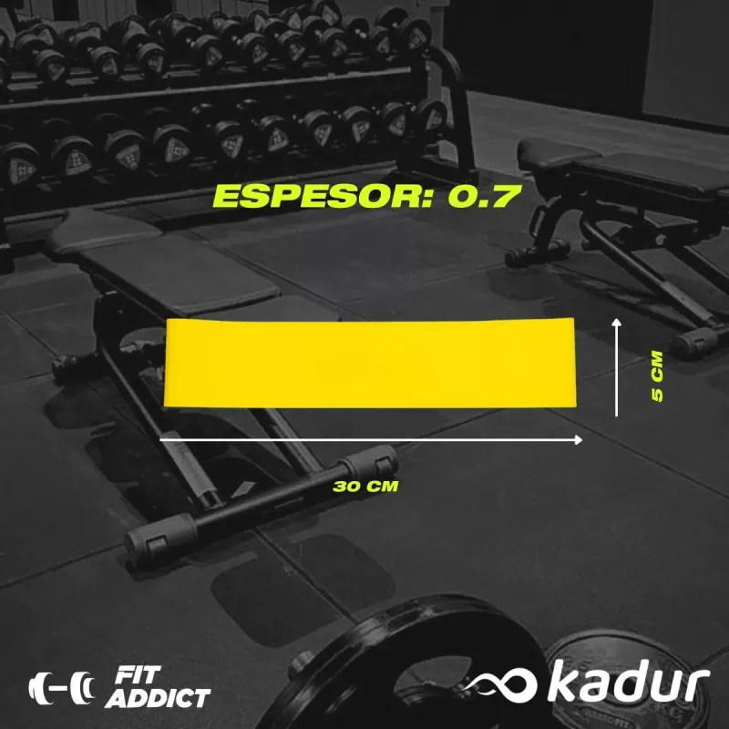 Banda Circular Tension Alta Fit Addict