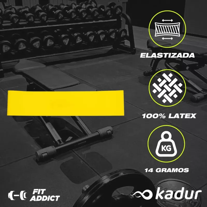 Banda Circular Tension Alta Fit Addict