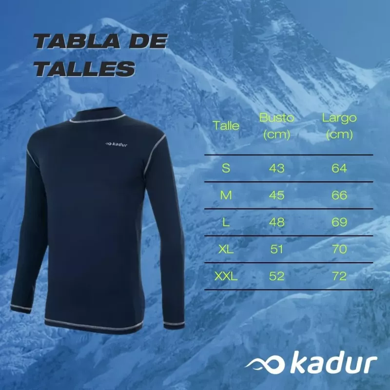 Remera Termica Hombre Kadur