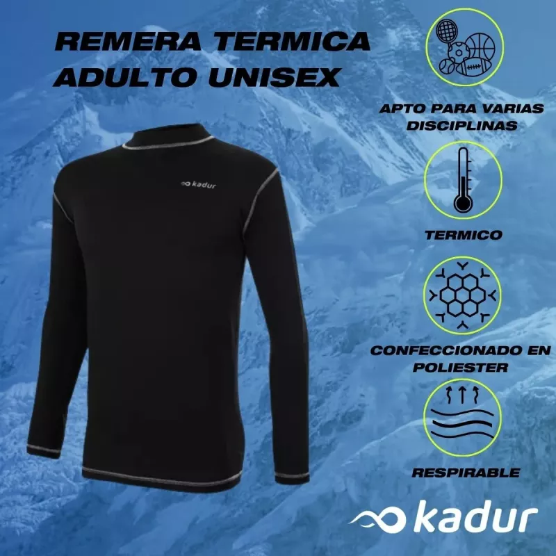 Remera Termica Hombre Kadur