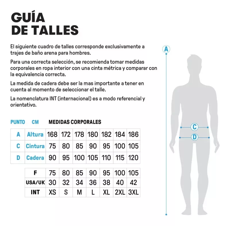 Malla Team Swim Masculino Arena