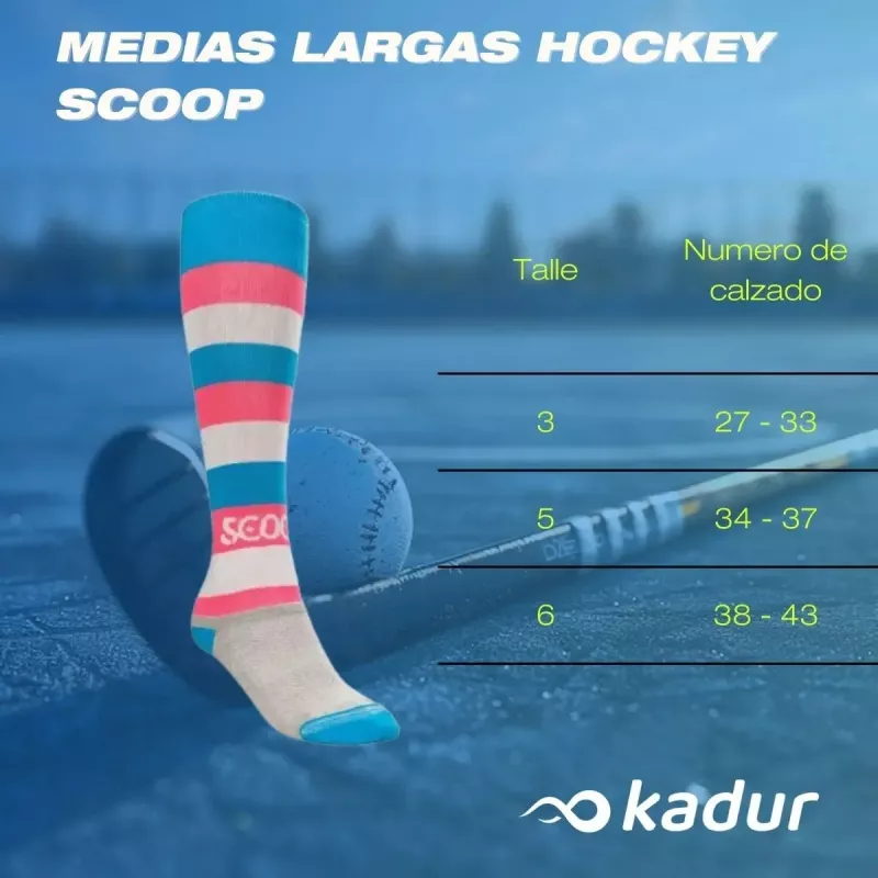 Medias Hockey Scoop Rayadas