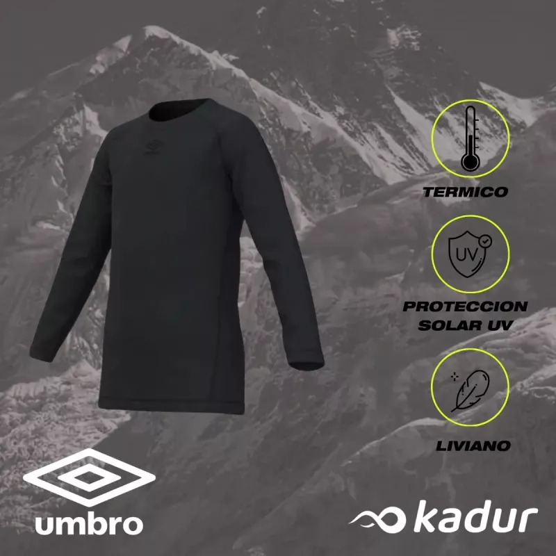 Remera Termica Juvenil Umbro