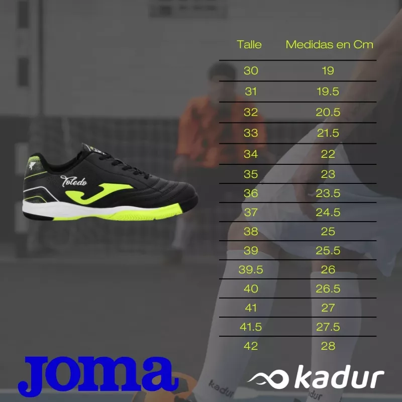 Botines Infantil Futsal Toledo Joma