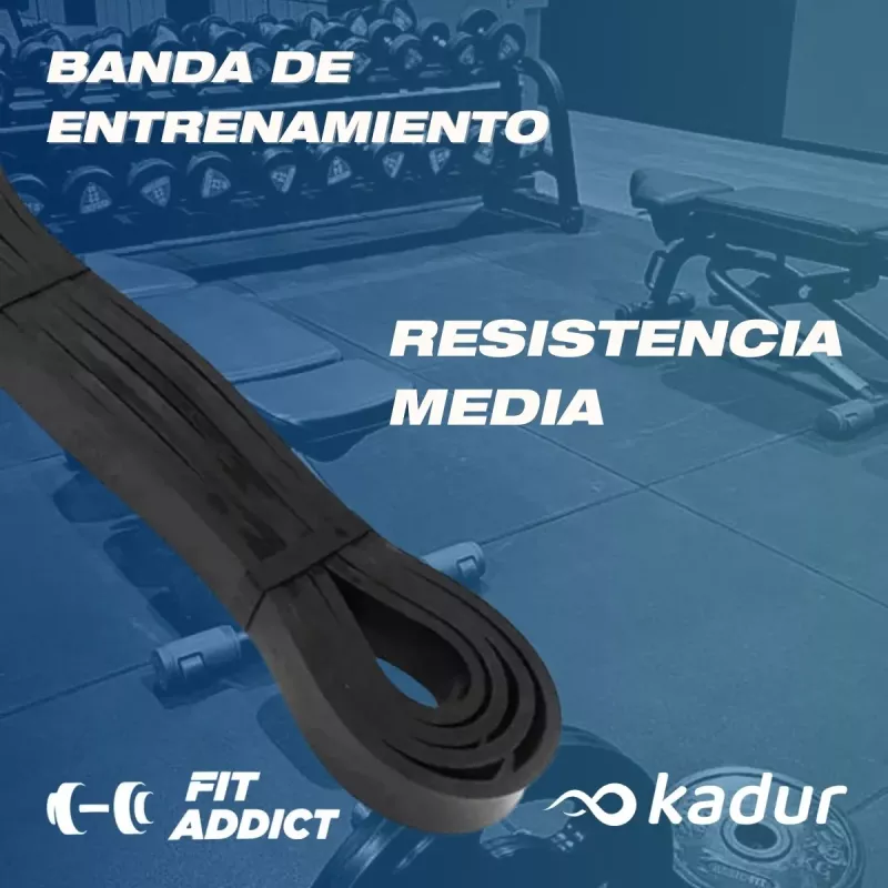 Banda Entrenamiento Media Fit Addict