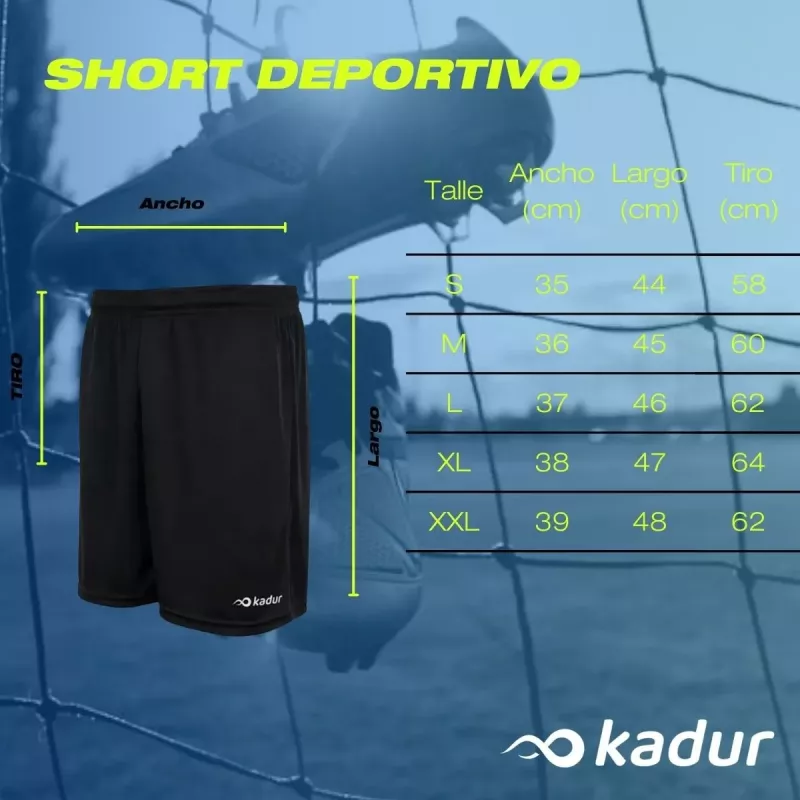 Shorts Futbol Adulto Kadur