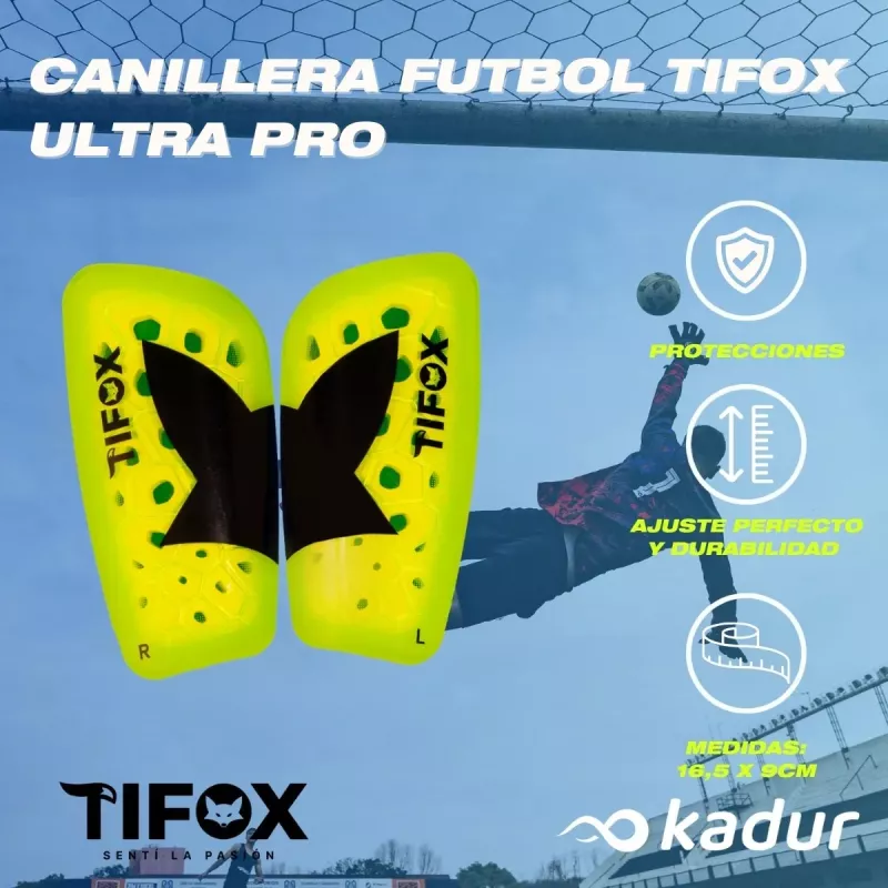 Canilleras Futbol Tifox Ultra Pro