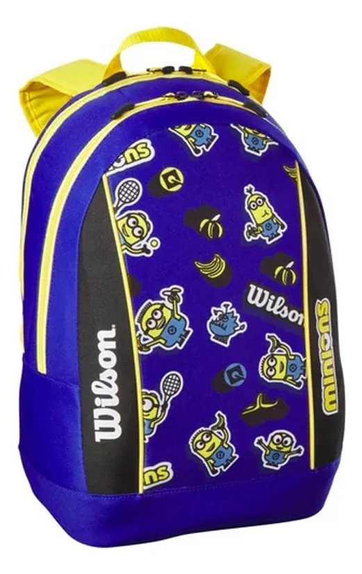 Mochila Tenis Wilson Junior Minions V3 Tour